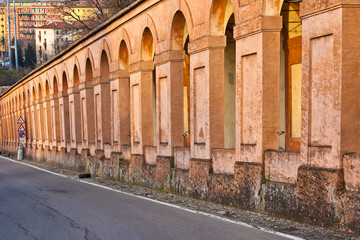 San Luca arcade in Bologna, Italy © xamnex