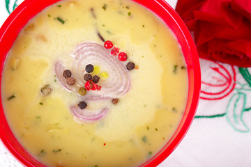 Pilzsuppe