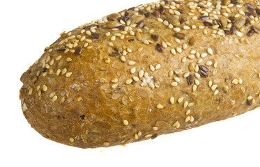 Bread with seeds and herbs