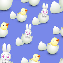 Happy Easter background.
