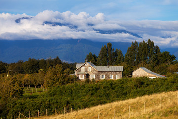 The island Chiloe, Patagonia, Chile