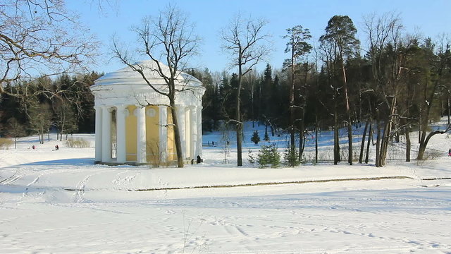 Temple of Friendship in Pavlovsk, St. Petersburg, Russia