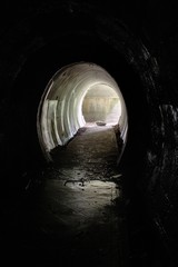 Tunnel in a bunker of the Osoppo fortress