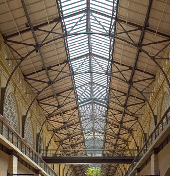 Interior Of The Ferry Building In San Francisco CA USA