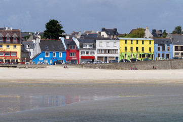 Plage de la station balnéaire Morgat