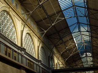 Interior of the Ferry Building in San Francisco CA USA