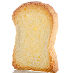 Slice of bread toasted