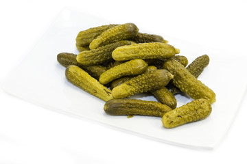 spicy pickled cucumbers