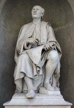 Statue de Brunilleschi, architecte du Duomo