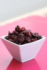 Serving of cranberries