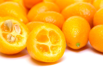 Heap Kumquat fruit (Fortunella)