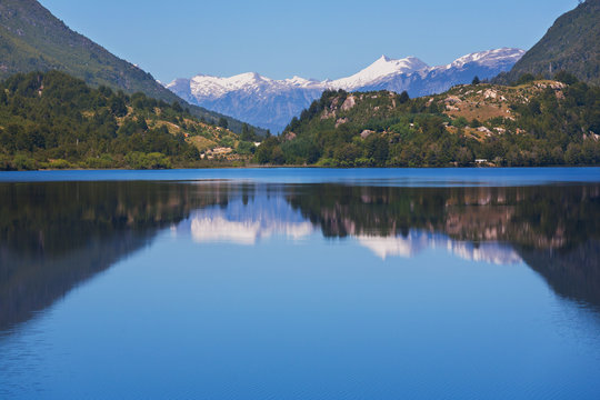 Mountain scenery, Carretera austral, Patagonia, Chile