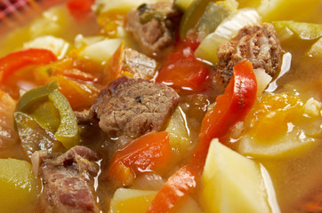 beef soup Lecho