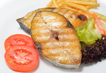 Grilled mackerel