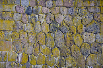 historical ancient stone brick wall background
