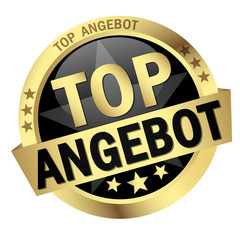 Button mit Banner " TOP ANGEBOT "