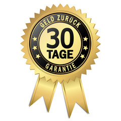 Siegel - 30 Tage Geld zurück Garantie