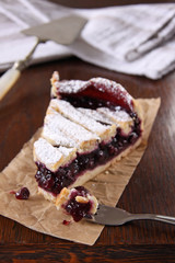 klassischer blaubeerkuchen