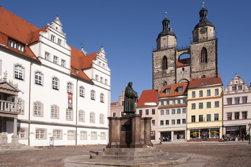 Fototapeta na wymiar Rynek Wittenberg