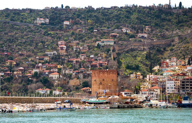 Burgberg und Roter Turm - Alanya - Türkei