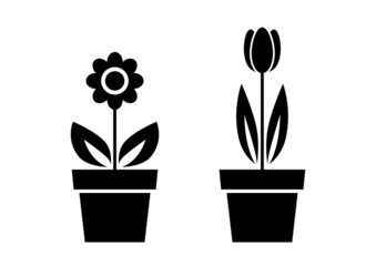 Flower icons