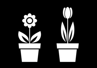 Flower icons