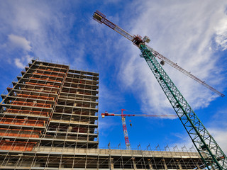 cantiere di costruzione edile - Milano Porta Vittoria