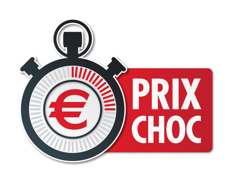 bouton prix choc