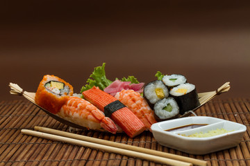 Yummy Fresh Sushi rolls