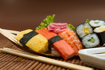 Yummy Fresh Sushi rolls