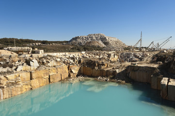 Marble quarry