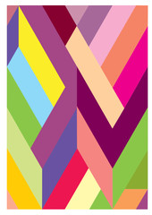 Abstract colorful background. Vector.