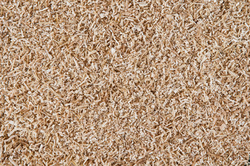 abstract background of sawdust close up