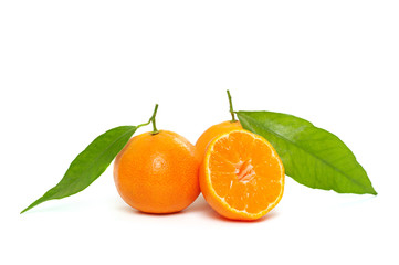 Tangerine isolated