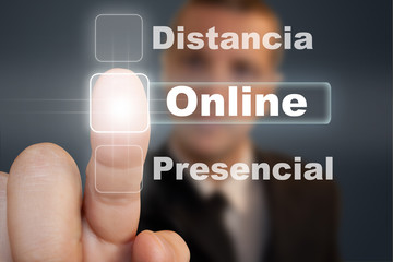 Ense&ntilde;anza online, distancia y presencial.