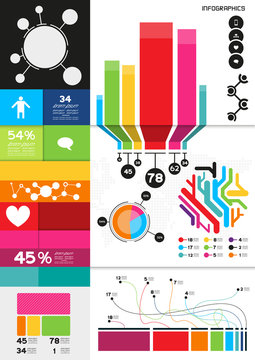 Colourful Vector Infographics