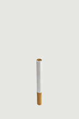Cigarette on a clear background