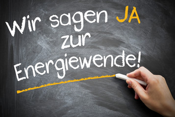 Wir sagen ja zur Energiewende