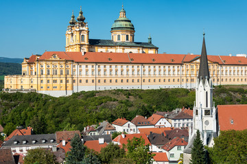 Stadt Melk (Altstadt mit Kirche und Stift)