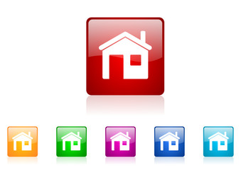 home vector icon set