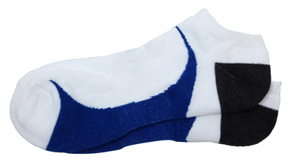 Isolated Athletic Socks