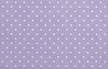 violet polka dot fabric