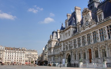 Fototapeta na wymiar mairie de paris