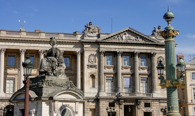 Fototapeta na wymiar place de la concorde à paris