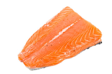 Fresh salmon fillet