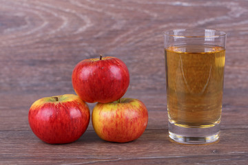 appel with juice