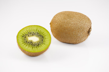 One and half kiwi fruits