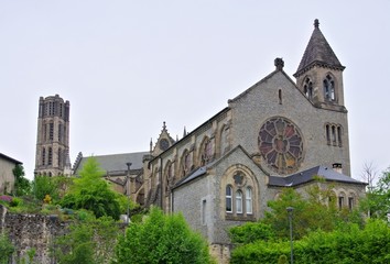 Fototapeta na wymiar Limoges Kathedrale - Limoges cathedral 02