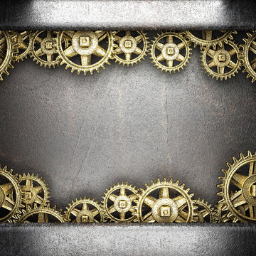 gear wheels on steel © videodoctor