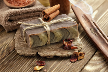 Cinnamon soap